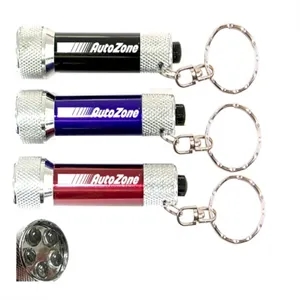 5 LED Metal Flashlight with Anti Explosive Batteries