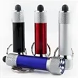 5 LED Metal Flashlight with Anti Explosive Batteries | https://www.bestnamebadges.com