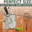 Pickleball & Tennis Racket Backpack Tote | https://www.bestnamebadges.com