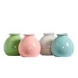 Mini Ceramic Flower Vase | https://www.bestnamebadges.com