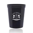 16 oz. Reusable Plastic Stadium Cup | https://www.bestnamebadges.com