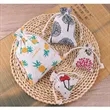 Cotton Linen Drawstring Sachet Pouch | https://www.bestnamebadges.com