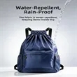Waterproof Drawstring Backpack | https://www.bestnamebadges.com