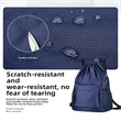 Waterproof Drawstring Backpack | https://www.bestnamebadges.com