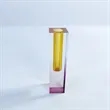 Vertical Crystal Vase | https://www.bestnamebadges.com