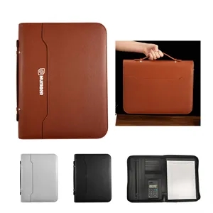 PU A4 Executive Folder with Calculator