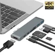 USB C Hub Adapter, 7 in 1 | https://www.bestnamebadges.com