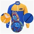 Custom Full Sublimated Quarter Zip Long Sleeve Jacket | https://www.bestnamebadges.com