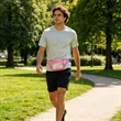Stadium Approved Clear PVC Zipper Fanny Pack | https://www.bestnamebadges.com