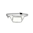 Stadium Approved Clear PVC Zipper Fanny Pack | https://www.bestnamebadges.com