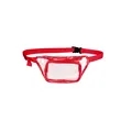 Stadium Approved Clear PVC Zipper Fanny Pack | https://www.bestnamebadges.com
