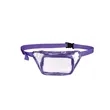 Stadium Approved Clear PVC Zipper Fanny Pack | https://www.bestnamebadges.com