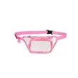 Stadium Approved Clear PVC Zipper Fanny Pack | https://www.bestnamebadges.com