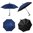 45"Arc Auto Open Windproof Walking Cane Stick Umbrella | https://www.bestnamebadges.com