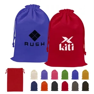 Large Cotton Drawstring Bag Organizer 19"x14"
