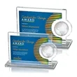 Calvina VividPrint™ Award - Blue | https://www.bestnamebadges.com