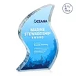 Nexis VividPrint™ Double Sided Award | https://www.bestnamebadges.com