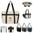 Hudson rPET 36 Can Cooler Tote Bag | https://www.bestnamebadges.com