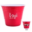 201 Oz. Red Cup Living® Reuseable Party Bucket | https://www.bestnamebadges.com
