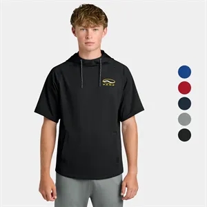 Richardson Charge Performance Fleece Short Sleeve Hoodie