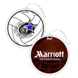 Custom Round Luggage Tag | https://www.bestnamebadges.com
