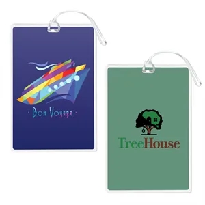 Imprinted Jumbo Luggage Tag
