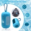 Quick Dry Cooling Sports Towel With Portable Carrying Case | https://www.bestnamebadges.com