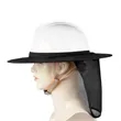 Hat/Helmets Neck Shade | https://www.bestnamebadges.com