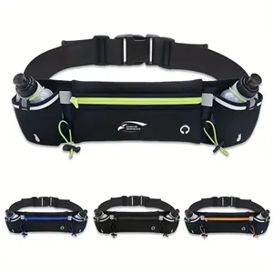 Running Hydration Belt With Water Bottle Holders
