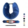 Portable Travel Neck Pillow With Hidden Storage Pocket | https://www.bestnamebadges.com