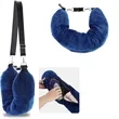 Portable Travel Neck Pillow With Hidden Storage Pocket | https://www.bestnamebadges.com