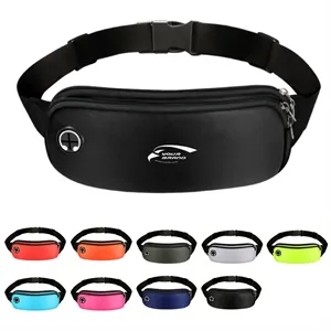 Slim Running Waist Bag With Phone Storage