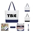 Large Canvas Tote Bag | https://www.bestnamebadges.com