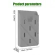 Silicone Phone Storage Pouch For Perforated Bags | https://www.bestnamebadges.com