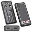 Slim Portable Power Bank 10000mAh with Light | https://www.bestnamebadges.com