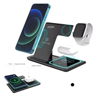 3 In 1 Foldable Magnetic Wireless Charging Station