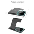 3 In 1 Foldable Magnetic Wireless Charging Station | https://www.bestnamebadges.com