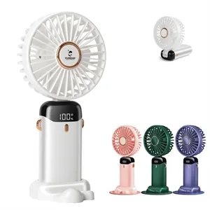 Foldable 3 in 1 Rechargeable Handheld Desk Fan