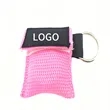 CPR Face Shield Mask Keychain | https://www.bestnamebadges.com