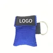 CPR Face Shield Mask Keychain | https://www.bestnamebadges.com