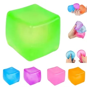 Squeezable Ice Cube Stress Balls