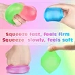 Squeezable Ice Cube Stress Balls | https://www.bestnamebadges.com