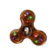 Custom Clear LED Light Fidget Spinner Toys | https://www.bestnamebadges.com