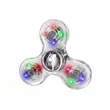 Custom Clear LED Light Fidget Spinner Toys | https://www.bestnamebadges.com