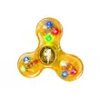 Custom Clear LED Light Fidget Spinner Toys | https://www.bestnamebadges.com