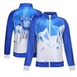 Athletic Full Zip Raglan Training Jacket (Full Color) | https://www.bestnamebadges.com