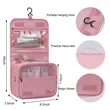 Water-Resistant 600D Hanging Toiletry Bag | https://www.bestnamebadges.com