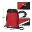 Ripstop Drawstring Sports Backpack With Reinforced Bottom | https://www.bestnamebadges.com