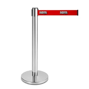 35" Custom Retractable Belt Stanchion