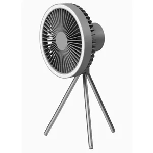 10000 mAh Portable Tripod Fan ABS Silicone